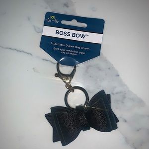 Itzy Ritzy Boss Bow keychain